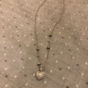 Diamond heart pendant